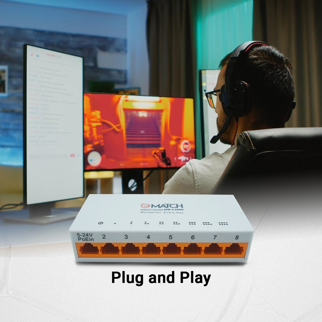 8 Port Ethernet Switch