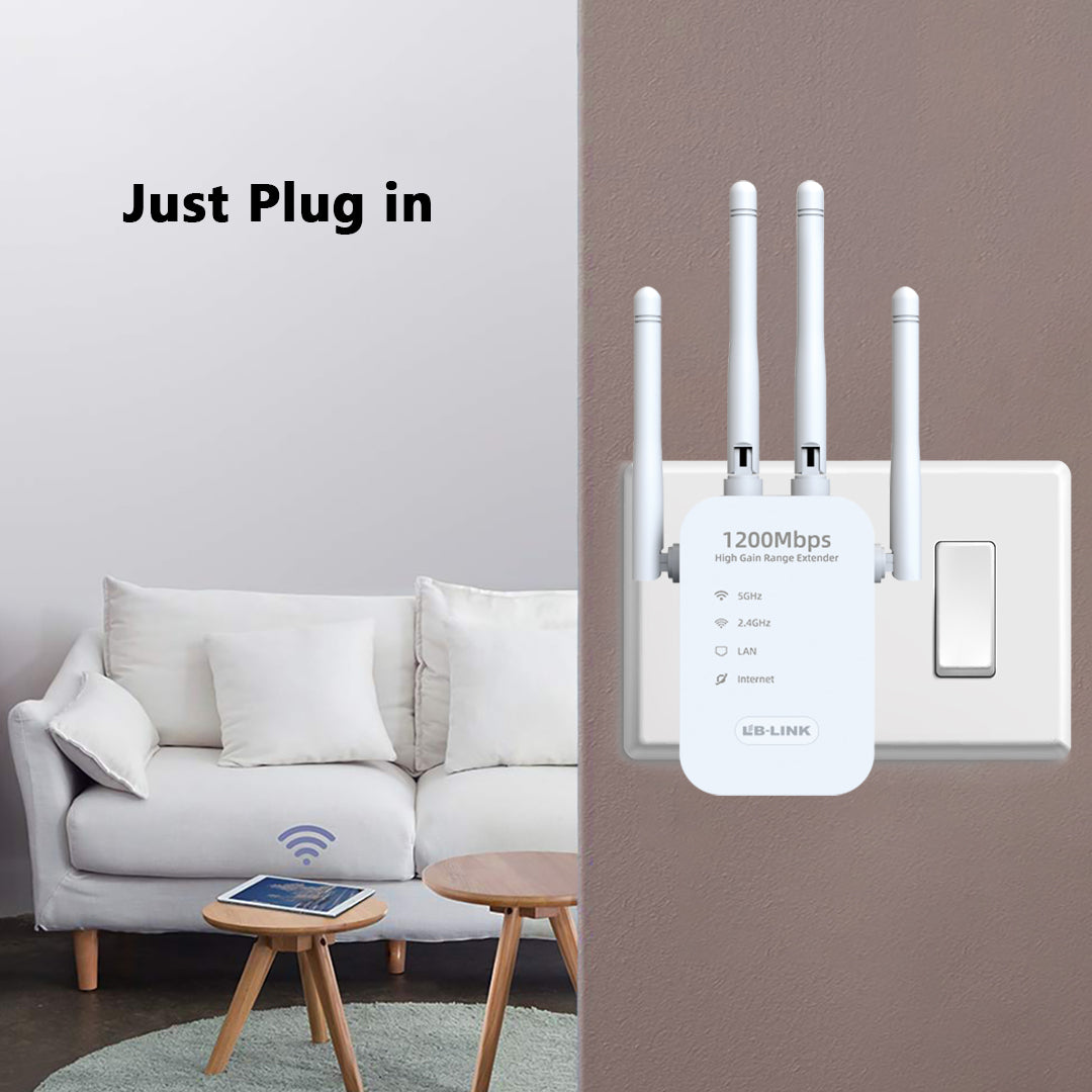 AC1200Mbps WiFi Range Extender