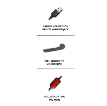 USB wired Headphones