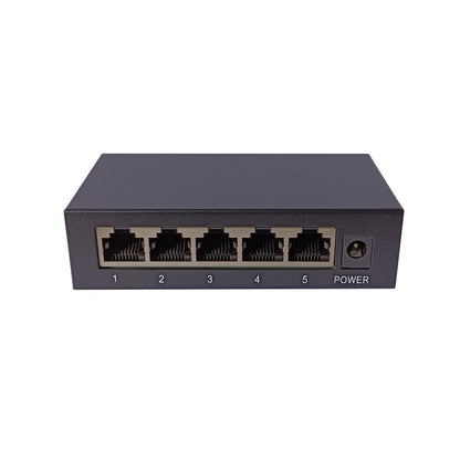 5 Port 10/100 Ethernet Switch with Metal Casing