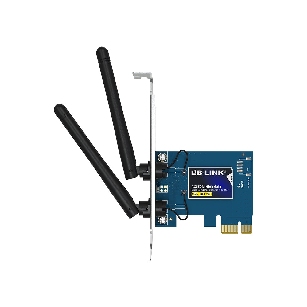 AC650M High-Gain Dual-Band PCI Express Adapter