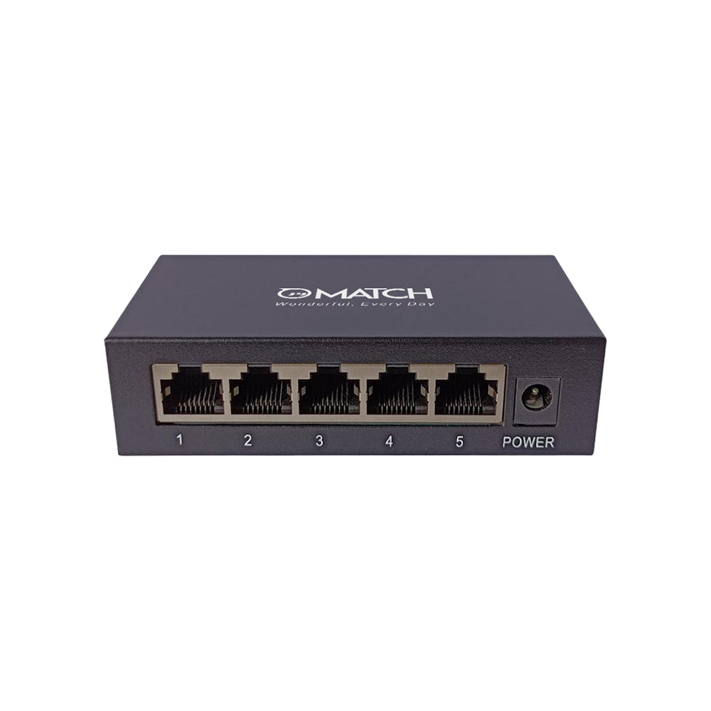 5 Port 10/100 Ethernet Switch with Metal Casing