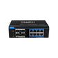 Industrial 8-Port Gigabit PoE+ 2/4-Port Gigabit SFP L2 Managed Ethernet Switch