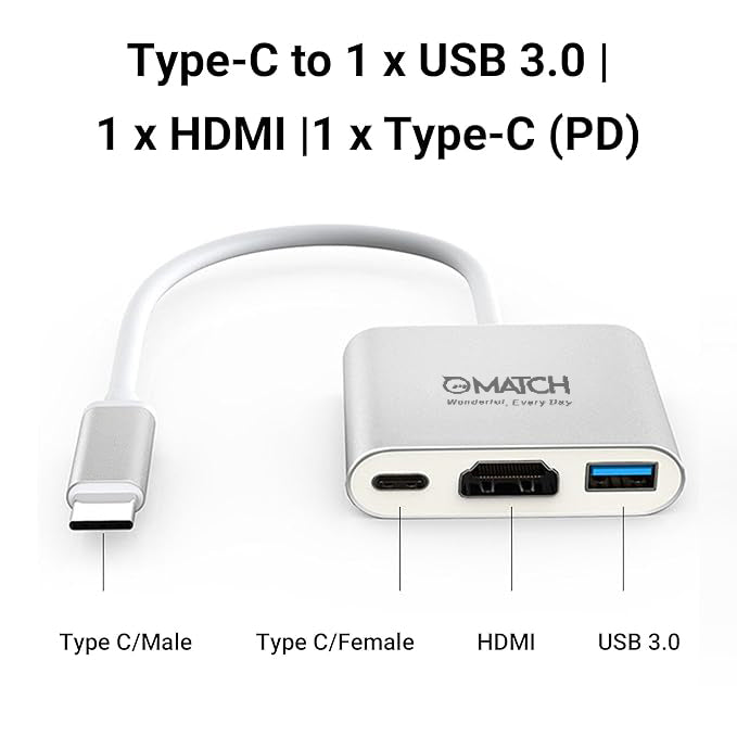 TYPE C 3 IN 1 CONVERTER