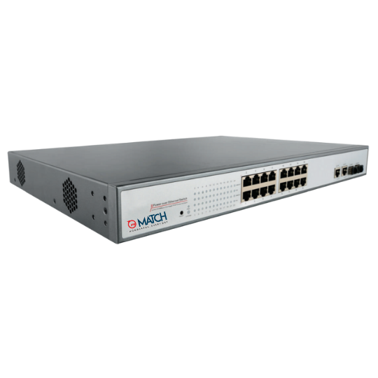 16 port gigabit poe switch match lb-link