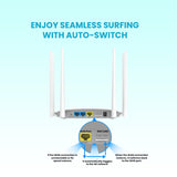 Match lb link 4g router with auto-switch between sim card and WAN Port