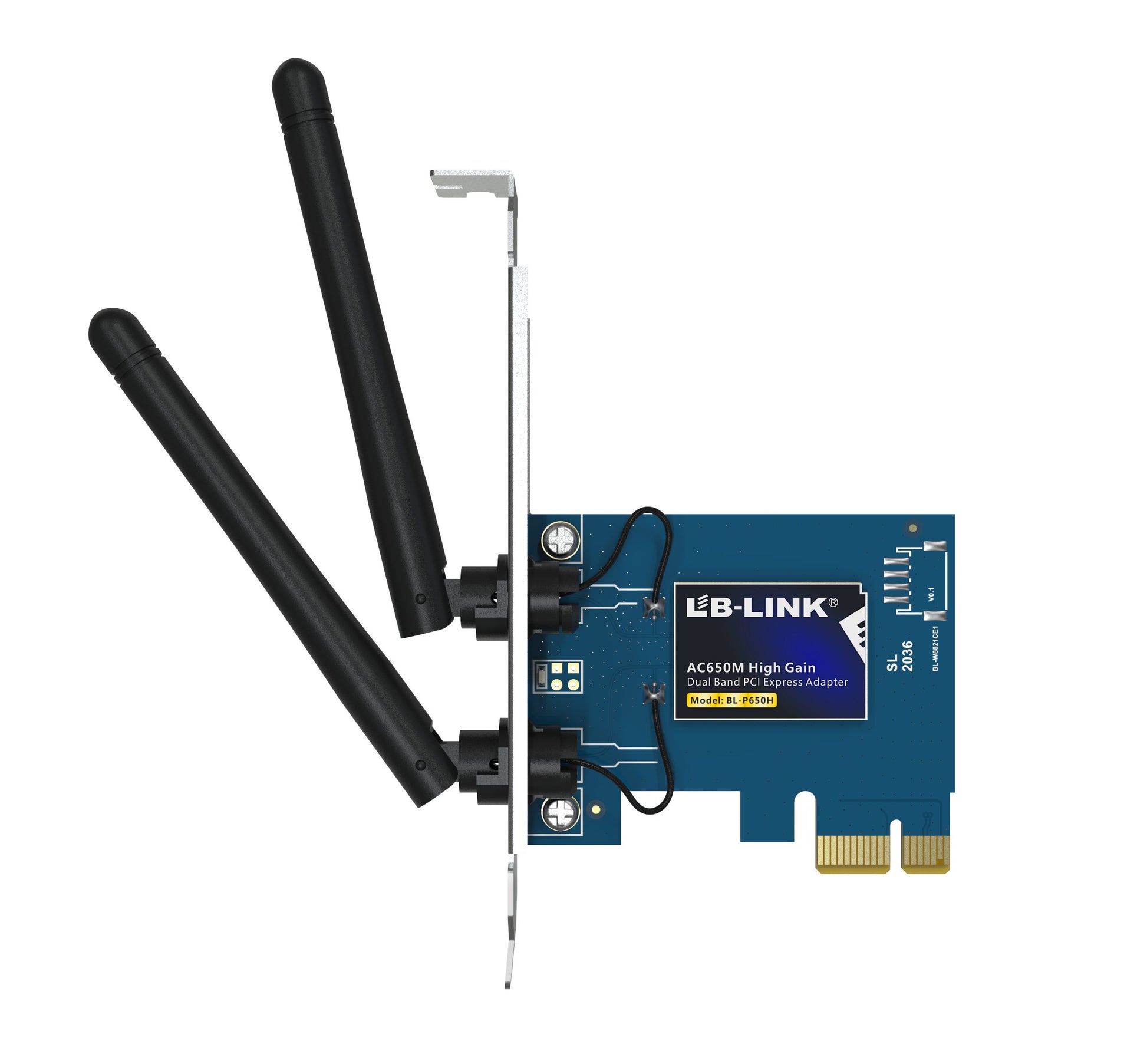 AC650M High-Gain Dual-Band PCI Express Adapter