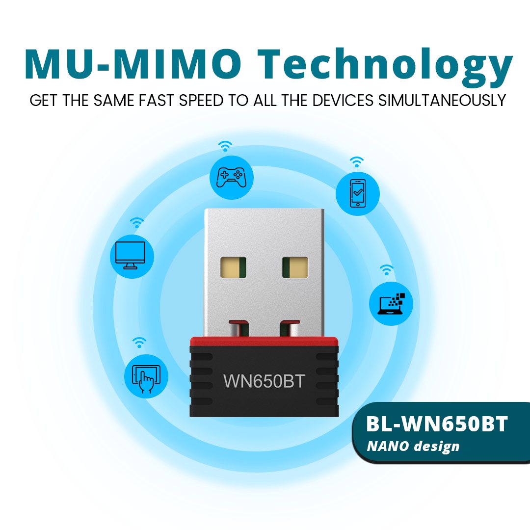Match lb link bluetooth adapter with mu-mimo technology